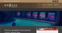 Desktop Screenshot of bronze-tan.com